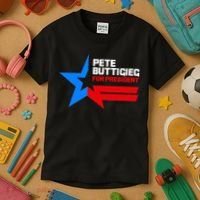 Pete Buttigieg Presidential Star Kids T-Shirt thumb 3