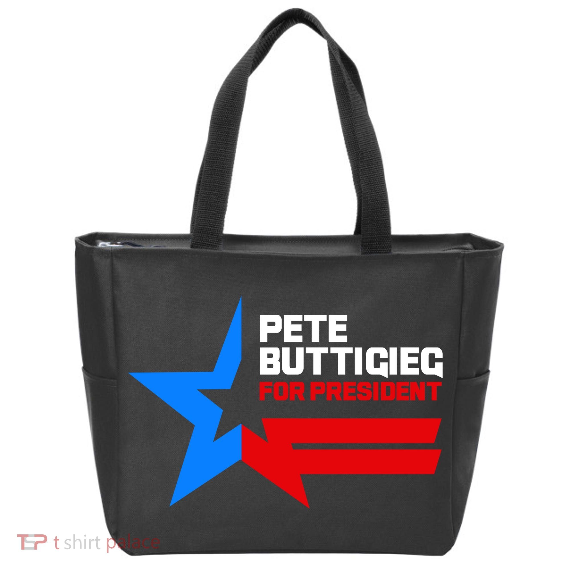 Pete Buttigieg Presidential Star Tote Bag