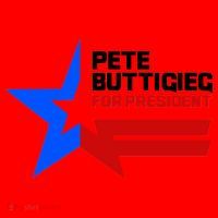 Pete Buttigieg Presidential Star Santa Hat thumb 1