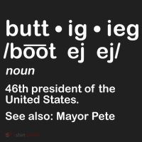 Pete Buttigieg Pronunciation Definition Women's Sweatshirt thumb 2