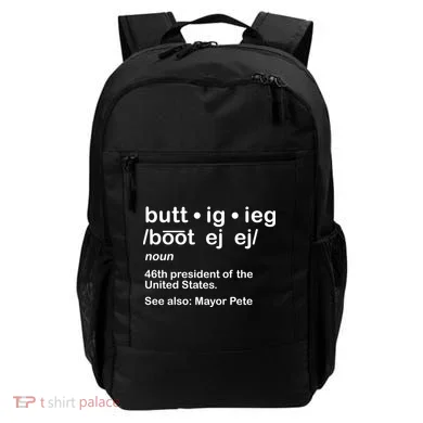Pete Buttigieg Pronunciation Definition Backpack