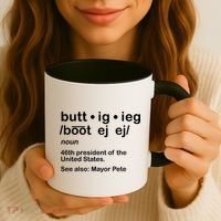 Pete Buttigieg Pronunciation Definition Coffee Mug thumb 3