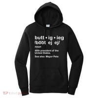 Pete Buttigieg Pronunciation Definition Women's Hoodie thumb 0
