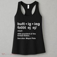 Pete Buttigieg Pronunciation Definition Women's Tank Top thumb 3
