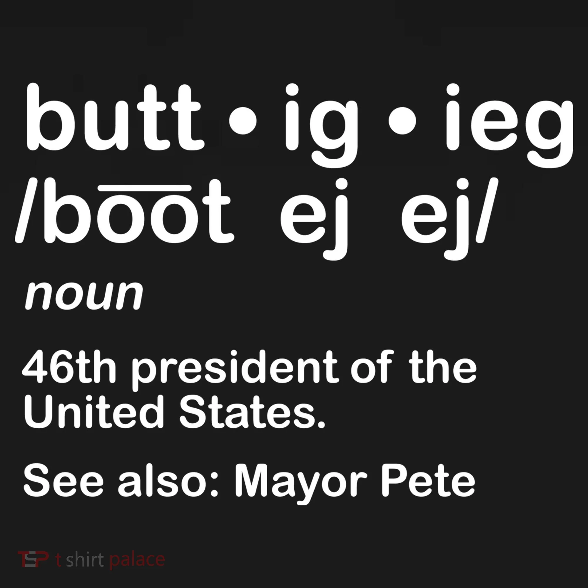 Pete Buttigieg Pronunciation Definition Women's Tank Top