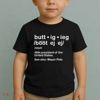 Pete Buttigieg Pronunciation Definition Toddler T-Shirt thumb 2