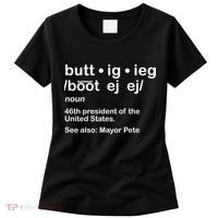 Pete Buttigieg Pronunciation Definition Women's T-Shirt thumb 0