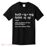 Pete Buttigieg Pronunciation Definition Kids T-Shirt thumb 0
