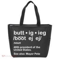 Pete Buttigieg Pronunciation Definition Tote Bag thumb 0