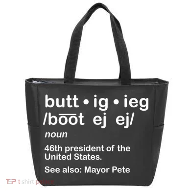 Pete Buttigieg Pronunciation Definition Tote Bag