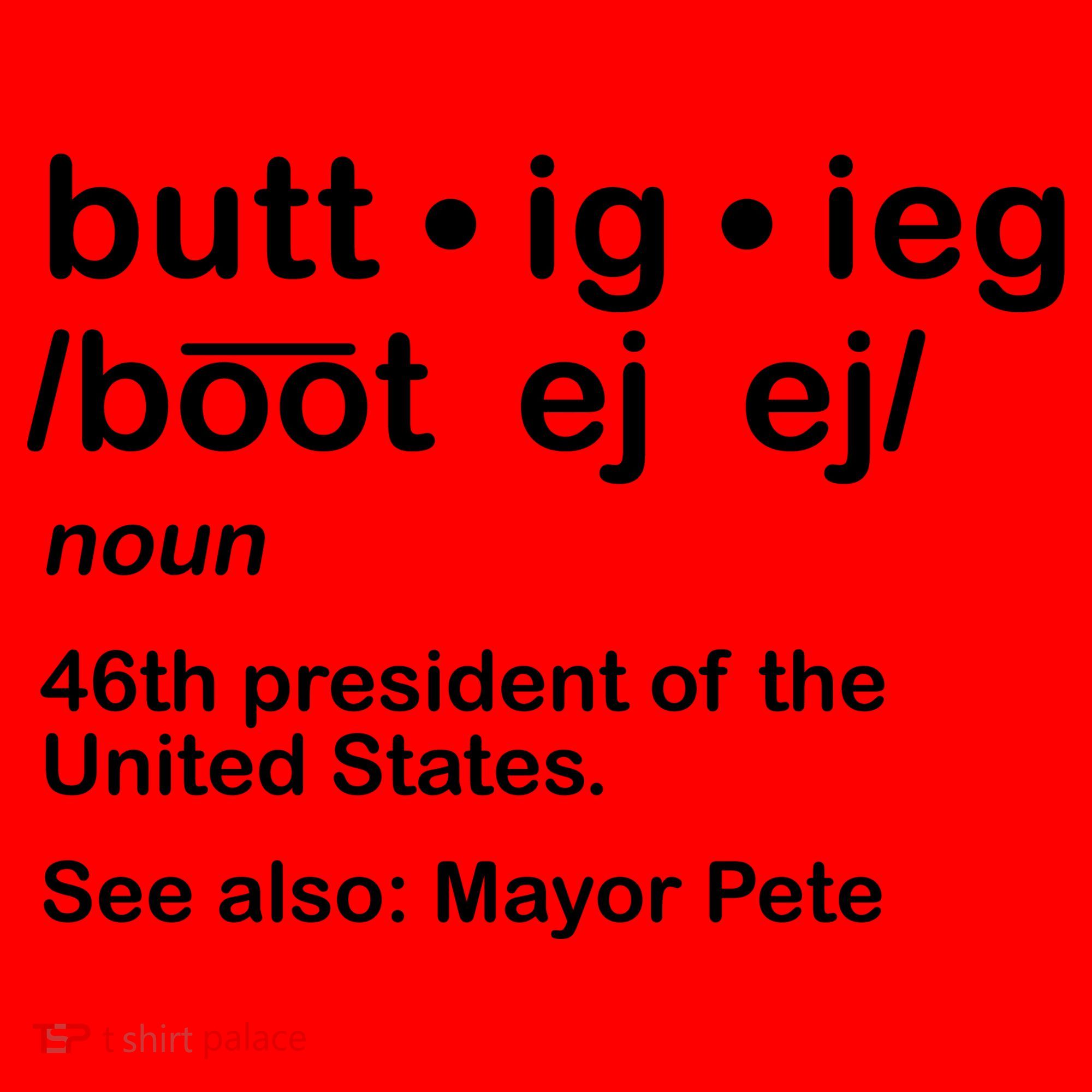 Pete Buttigieg Pronunciation Definition Santa Hat