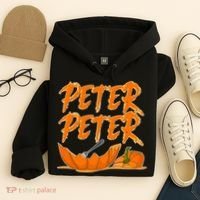 Peter Peter Pumpkin Eater- Pumpkin Face Hoodie thumb 4