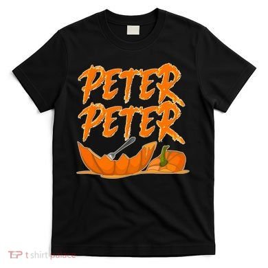 Peter Peter Pumpkin Eater- Pumpkin Face T-Shirt