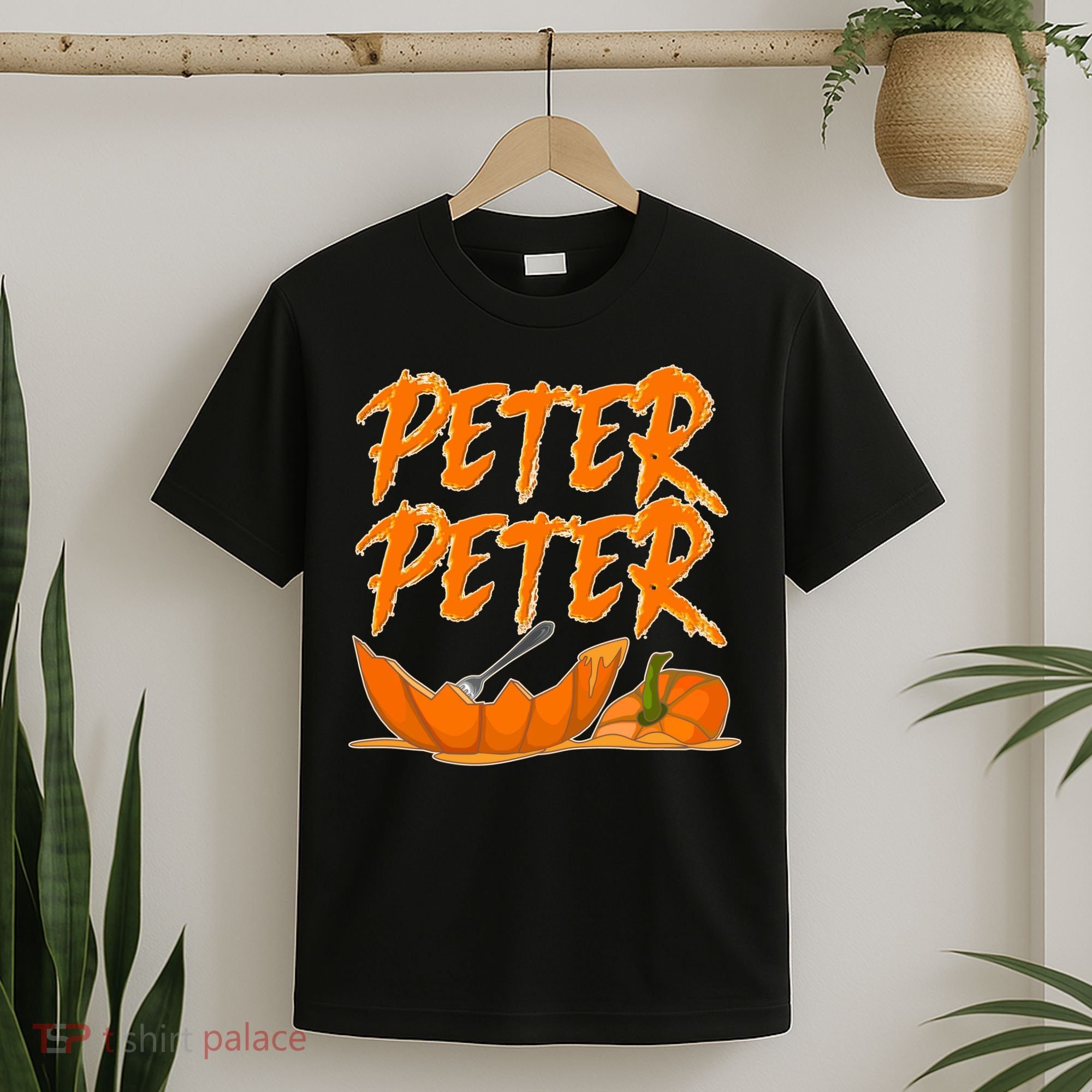 Peter Peter Pumpkin Eater- Pumpkin Face T-Shirt