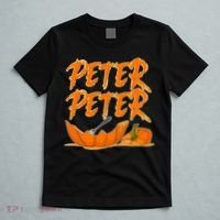 Peter Peter Pumpkin Eater- Pumpkin Face T-Shirt thumb 5