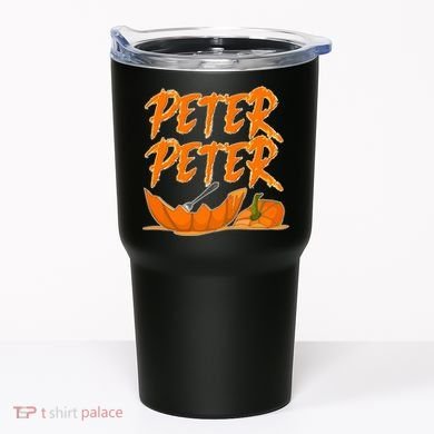 Peter Peter Pumpkin Eater- Pumpkin Face Tumbler