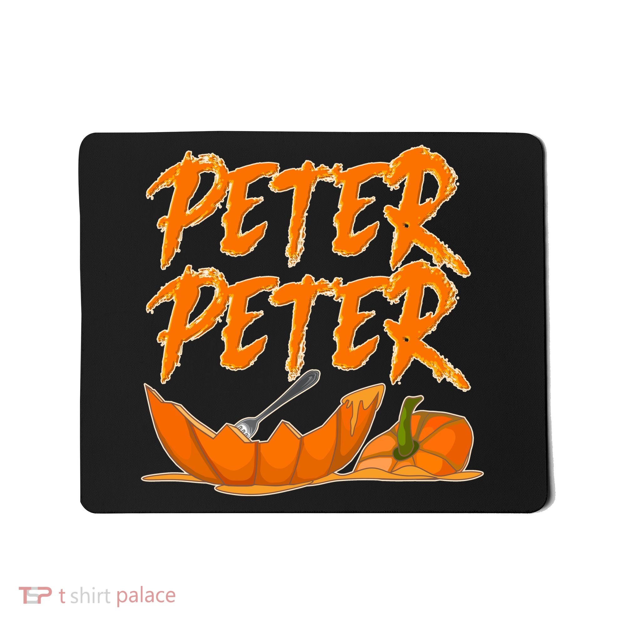 Peter Peter Pumpkin Eater- Pumpkin Face Mousepad