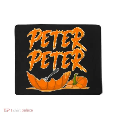 Peter Peter Pumpkin Eater- Pumpkin Face Mousepad