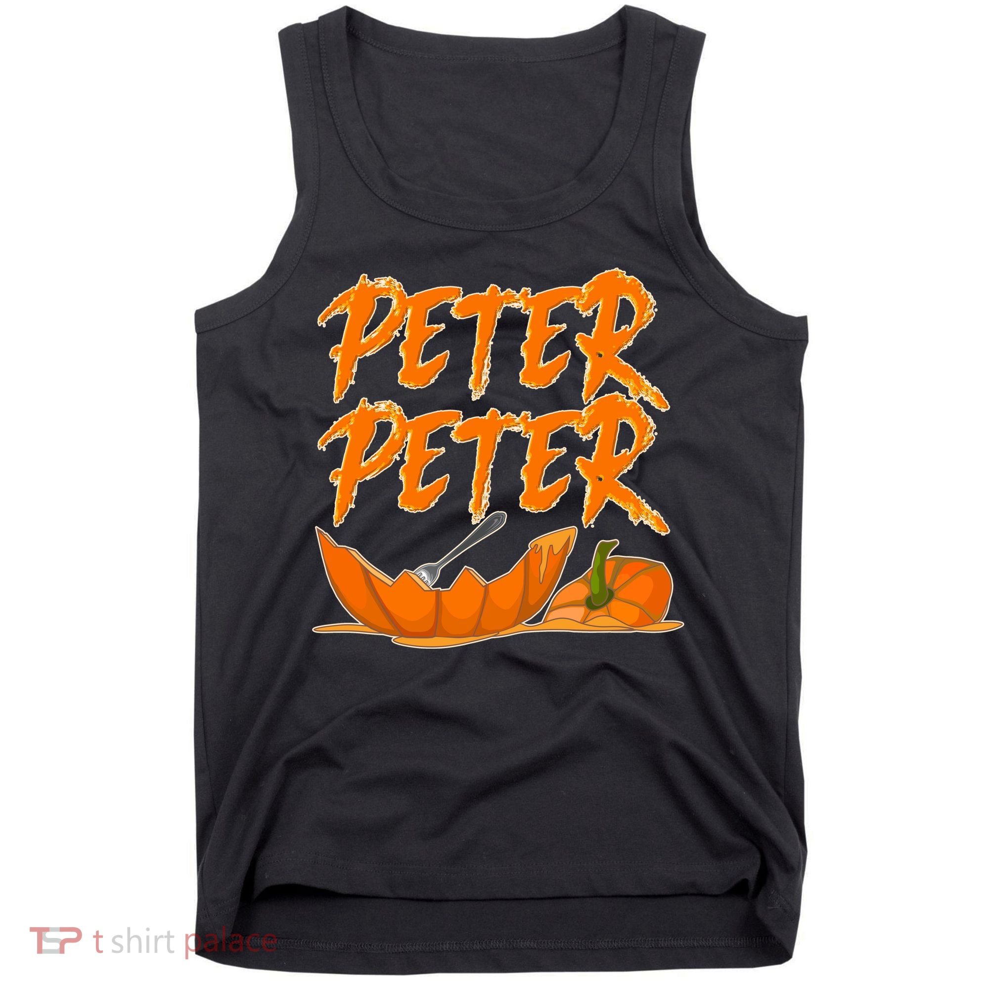 Peter Peter Pumpkin Eater- Pumpkin Face Tank Top