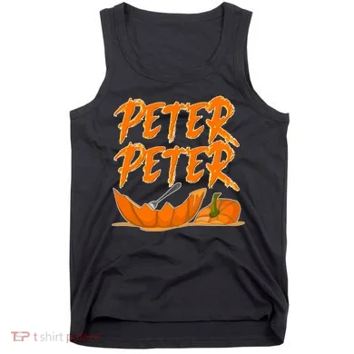 Peter Peter Pumpkin Eater- Pumpkin Face Tank Top