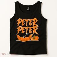 Peter Peter Pumpkin Eater- Pumpkin Face Tank Top thumb 2