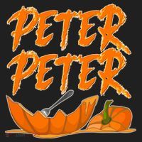 Peter Peter Pumpkin Eater- Pumpkin Face Golf Towel thumb 3