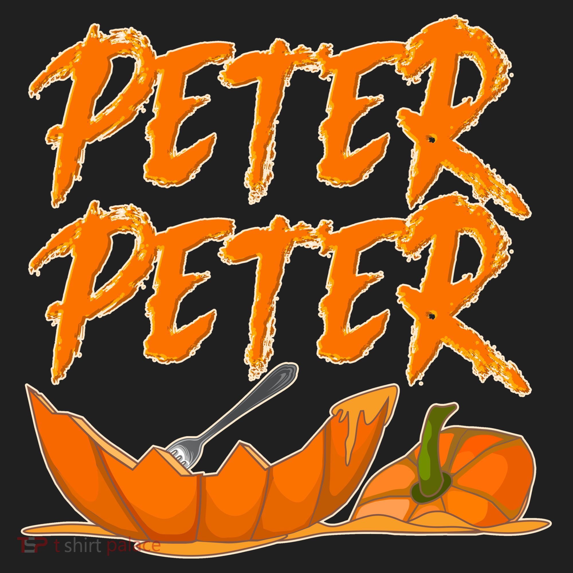 Peter Peter Pumpkin Eater- Pumpkin Face Golf Towel