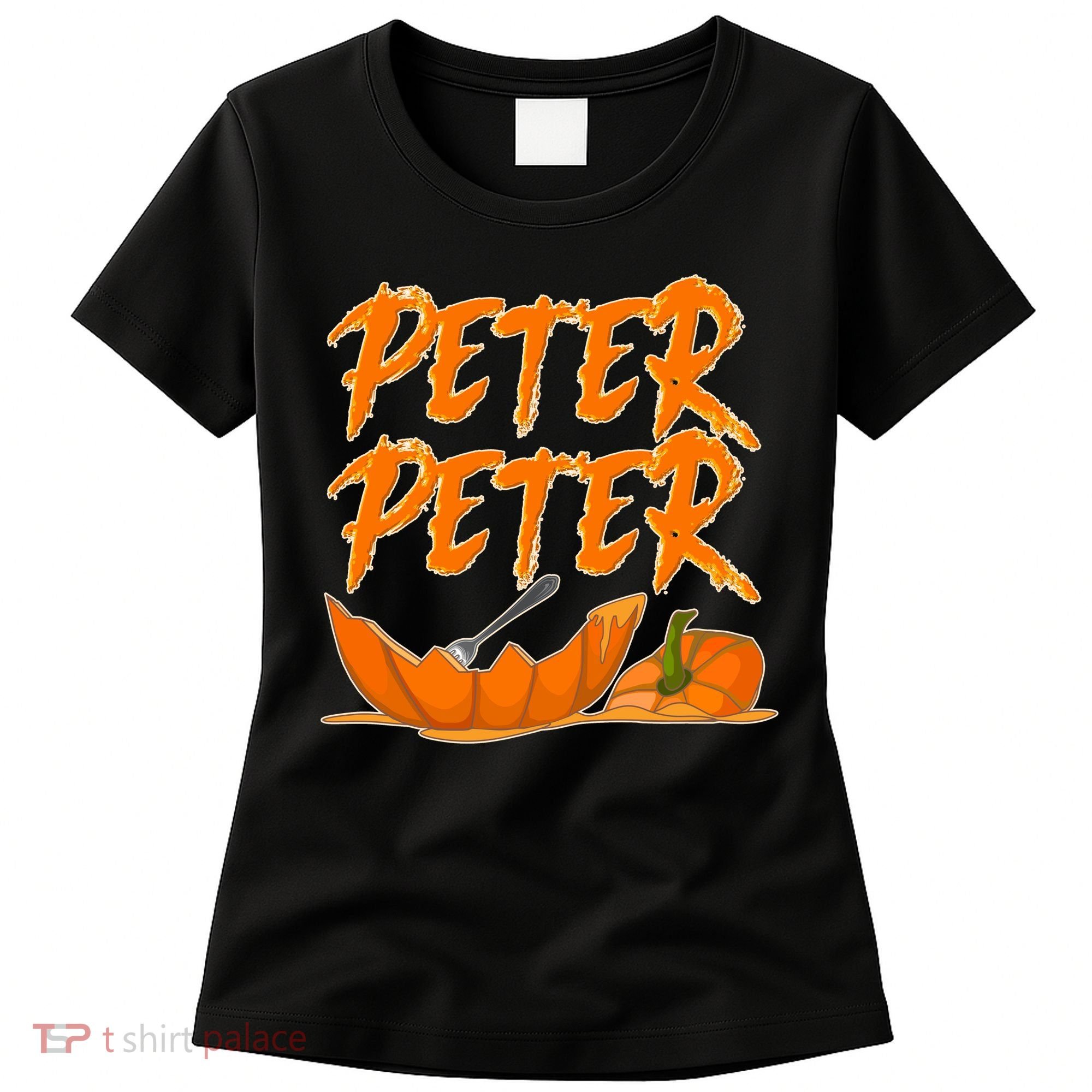 Peter Peter Pumpkin Eater- Pumpkin Face Women's T-Shirt