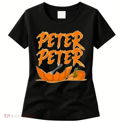 Peter Peter Pumpkin Eater- Pumpkin Face Women's T-Shirt