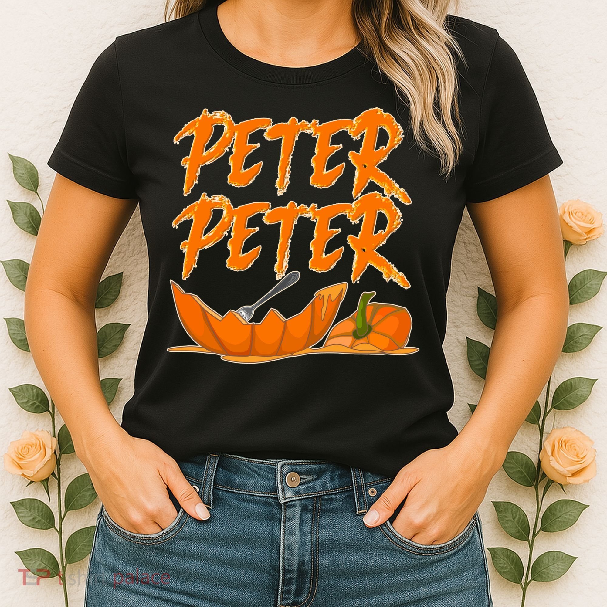 Peter Peter Pumpkin Eater- Pumpkin Face Women's T-Shirt
