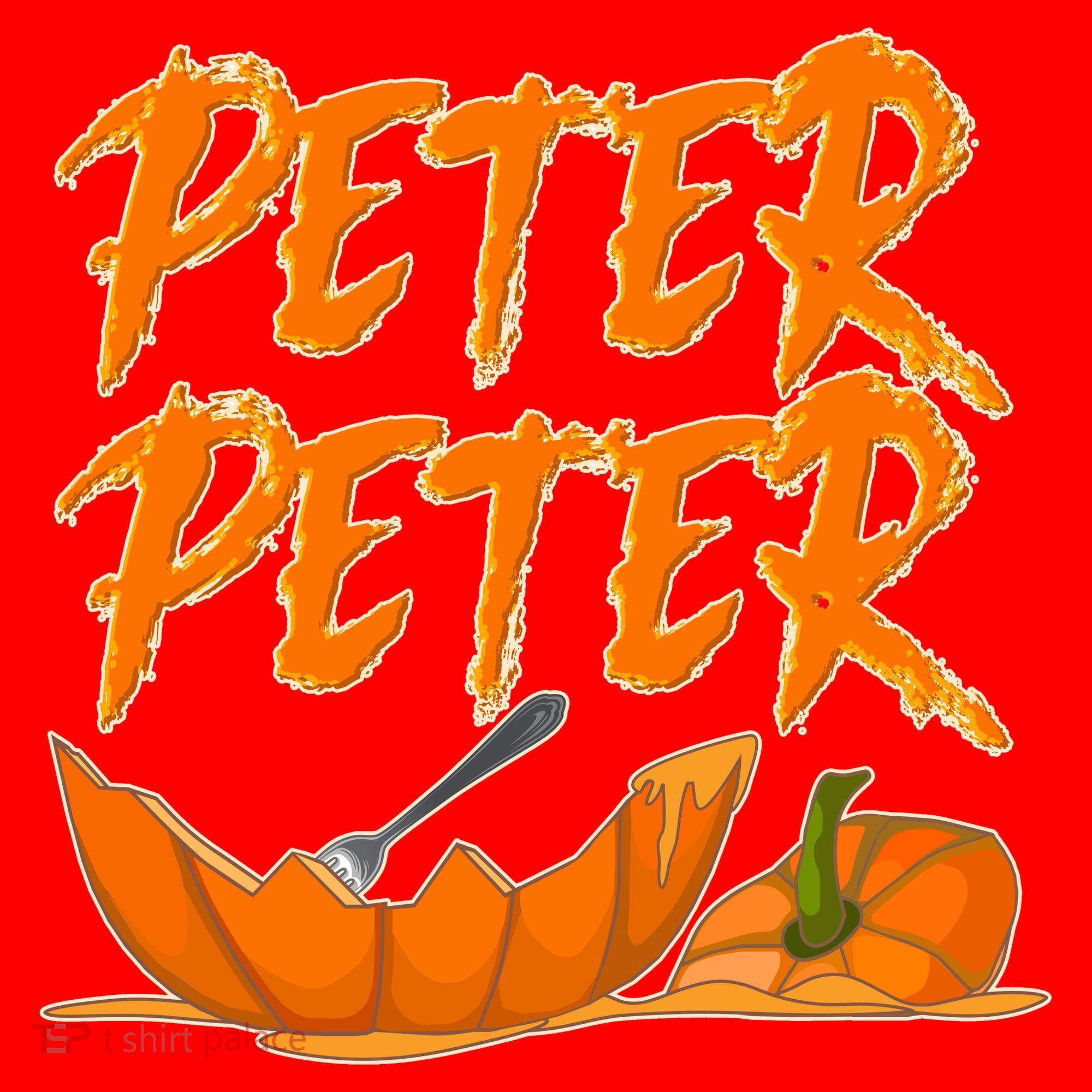Peter Peter Pumpkin Eater- Pumpkin Face Santa Hat
