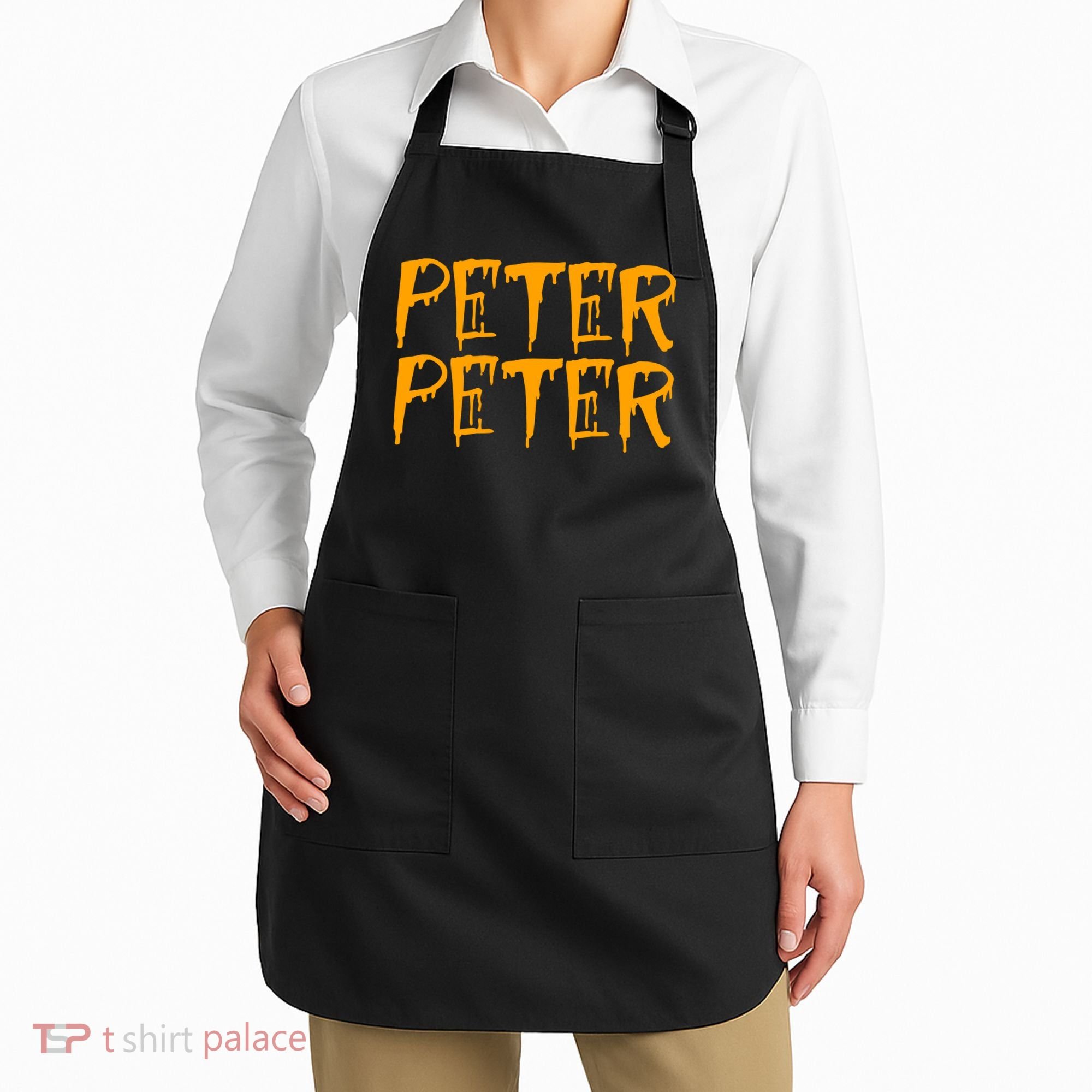 Peter Peter Pumpkin Eater Couples Halloween Costume Apron