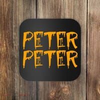 Peter Peter Pumpkin Eater Couples Halloween Costume Coaster thumb 0