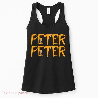 Peter Peter Pumpkin Eater Couples Halloween Costume Women's Tank Top
