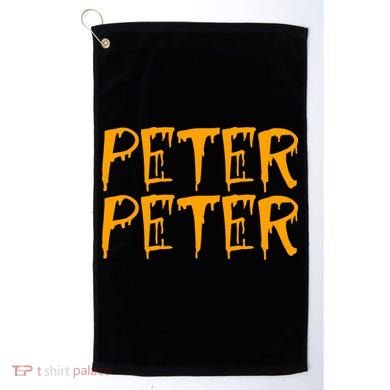 Peter Peter Pumpkin Eater Couples Halloween Costume Golf Towel
