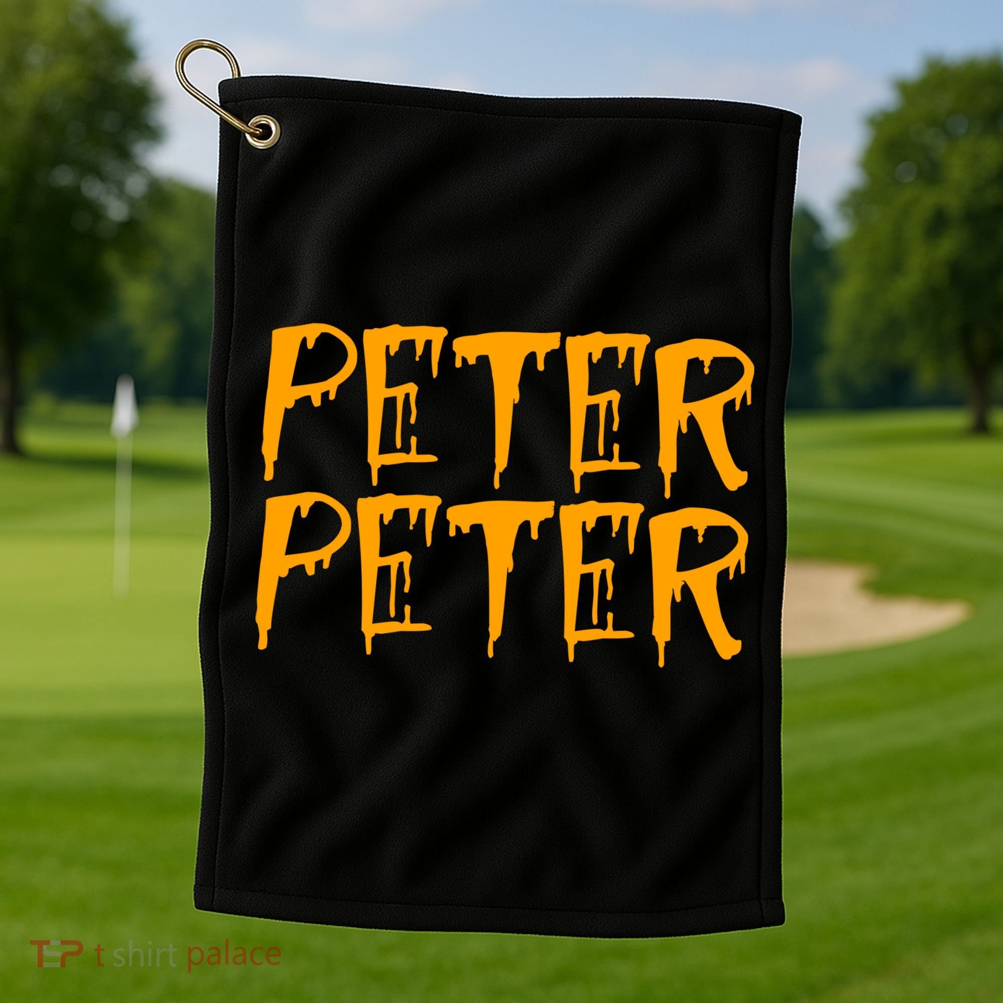 Peter Peter Pumpkin Eater Couples Halloween Costume Golf Towel