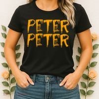 Peter Peter Pumpkin Eater Couples Halloween Costume Women's T-Shirt thumb 2