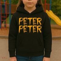 Peter Peter Pumpkin Eater Couples Halloween Costume Kids Hoodie thumb 3