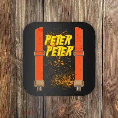 Peter Peter Pumpkin Eater Halloween Costume Coaster