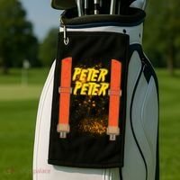 Peter Peter Pumpkin Eater Halloween Costume Golf Towel thumb 2
