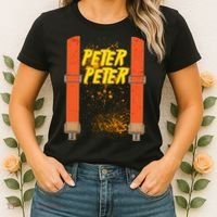 Peter Peter Pumpkin Eater Halloween Costume Women's T-Shirt thumb 2