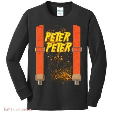 Peter Peter Pumpkin Eater Halloween Costume Kids Long Sleeve Shirt