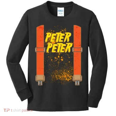 Peter Peter Pumpkin Eater Halloween Costume Kids Long Sleeve Shirt