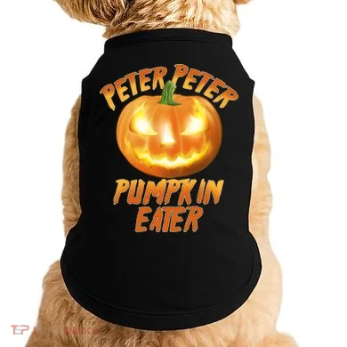 Peter Peter Pumpkin Eater Jack-o-lantern Doggie Tank