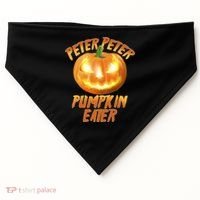 Peter Peter Pumpkin Eater Jack-o-lantern USA-Made Doggie Bandana thumb 0