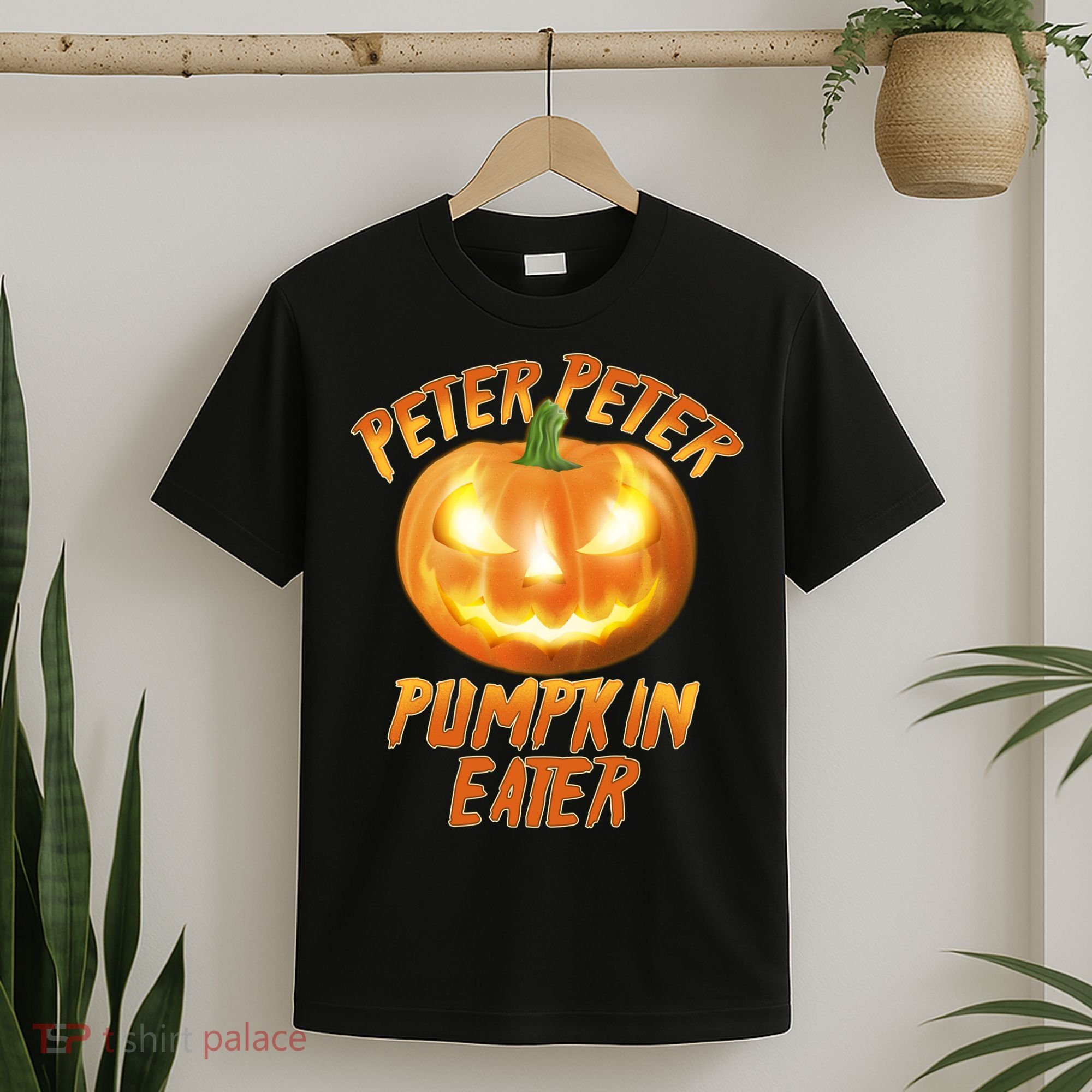 Peter Peter Pumpkin Eater Jack-o-lantern T-Shirt