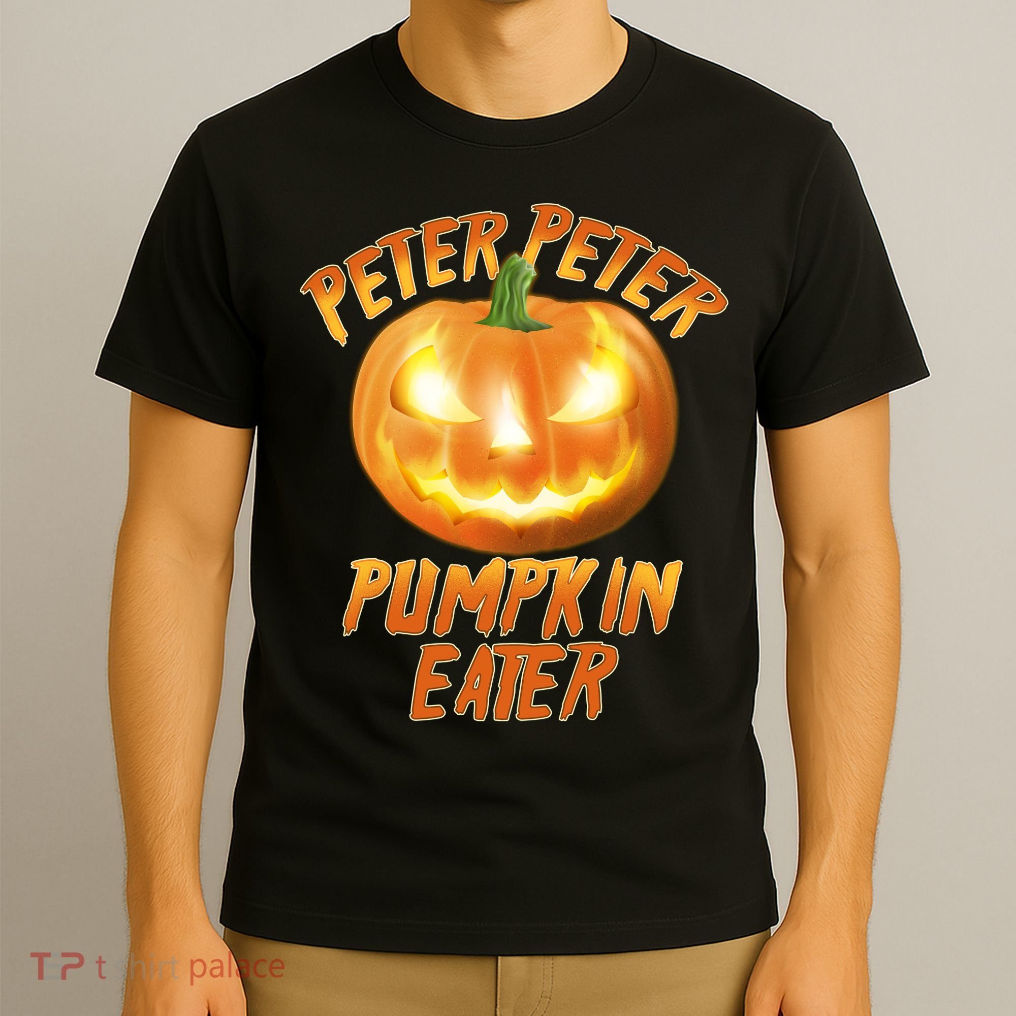 Peter Peter Pumpkin Eater Jack-o-lantern T-Shirt