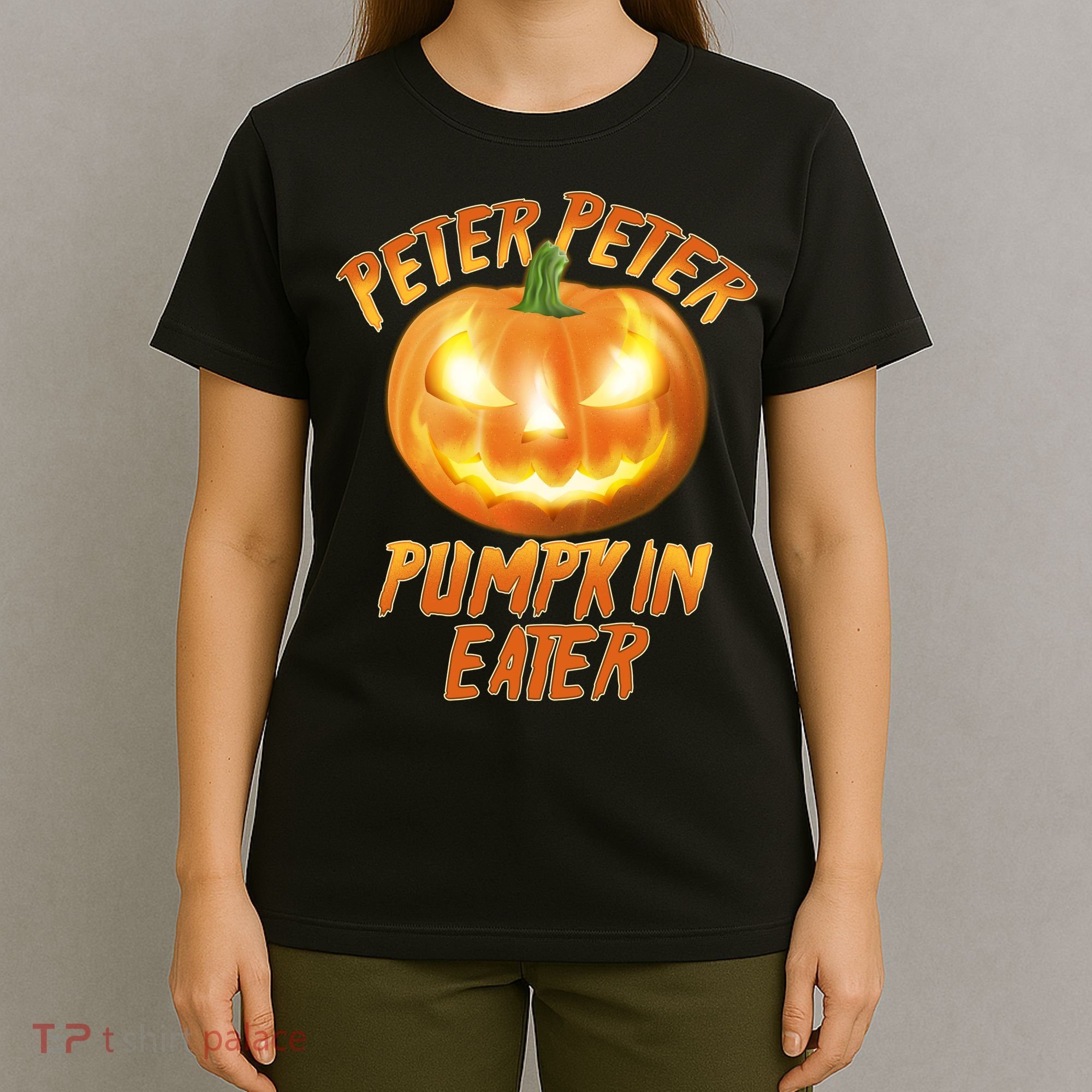 Peter Peter Pumpkin Eater Jack-o-lantern T-Shirt