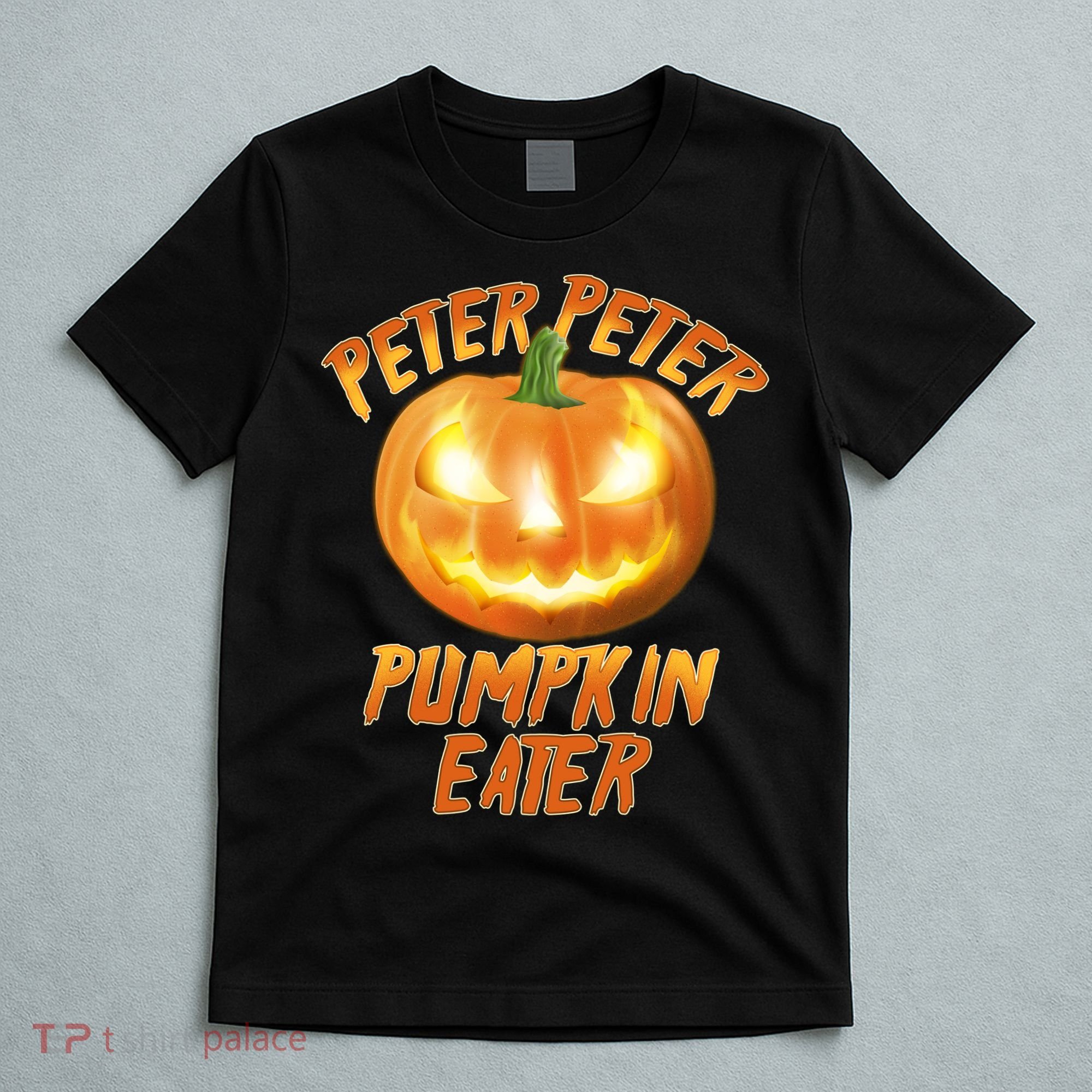 Peter Peter Pumpkin Eater Jack-o-lantern T-Shirt