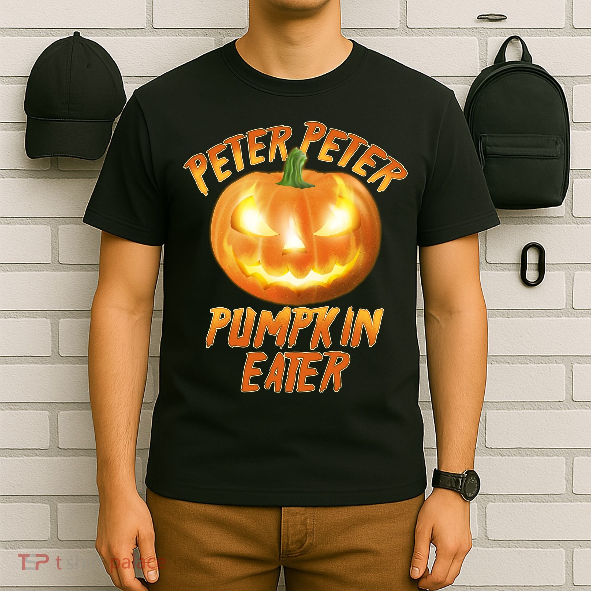 Peter Peter Pumpkin Eater Jack-o-lantern T-Shirt
